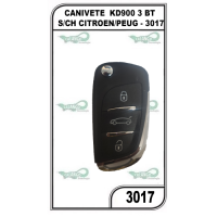 CANIVETE  KD900 3 BT S/CH CITROEN/PEUG - 3017